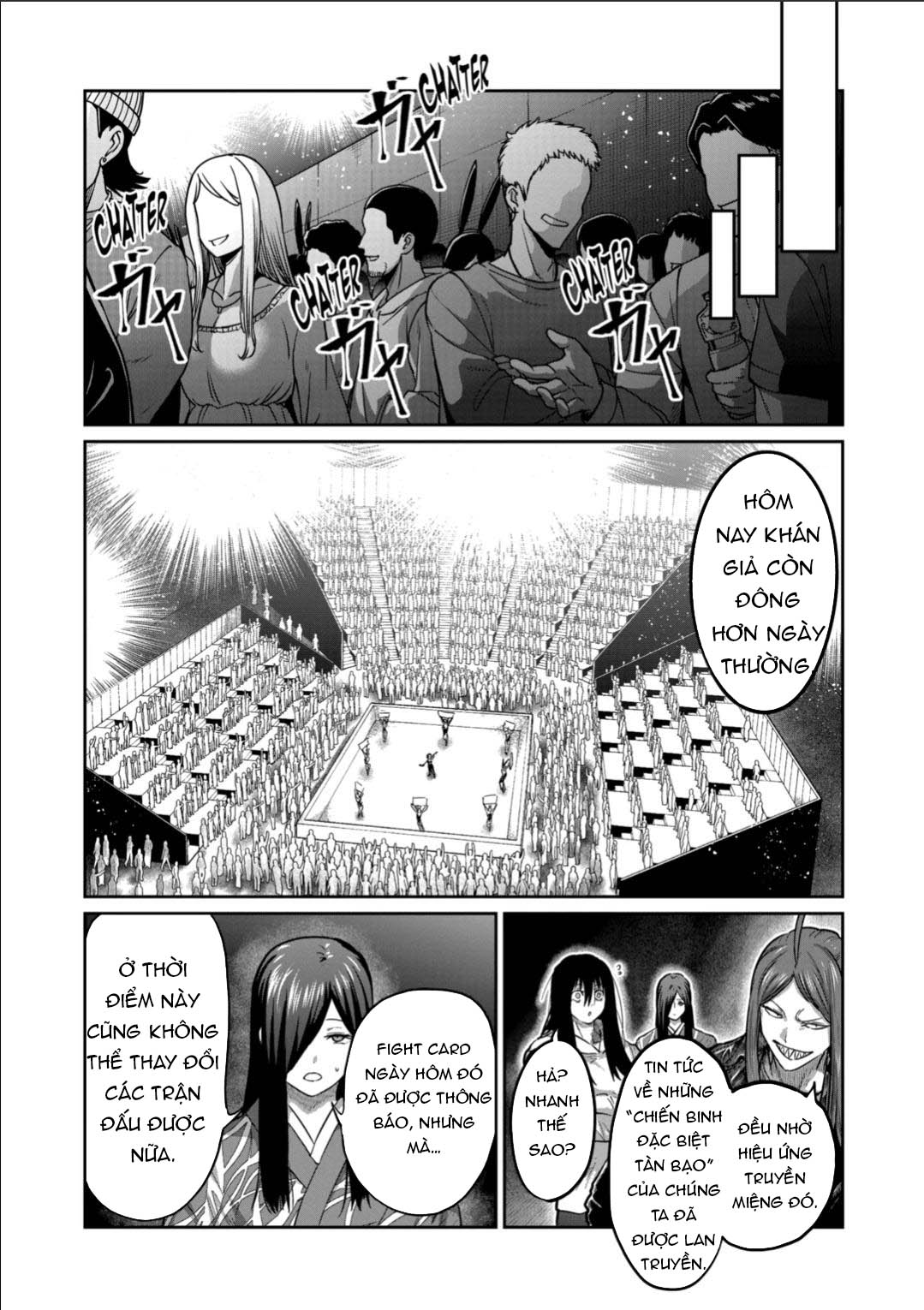 Isshou Senkin - Sàn Đấu Điên Rồ - Chap 54