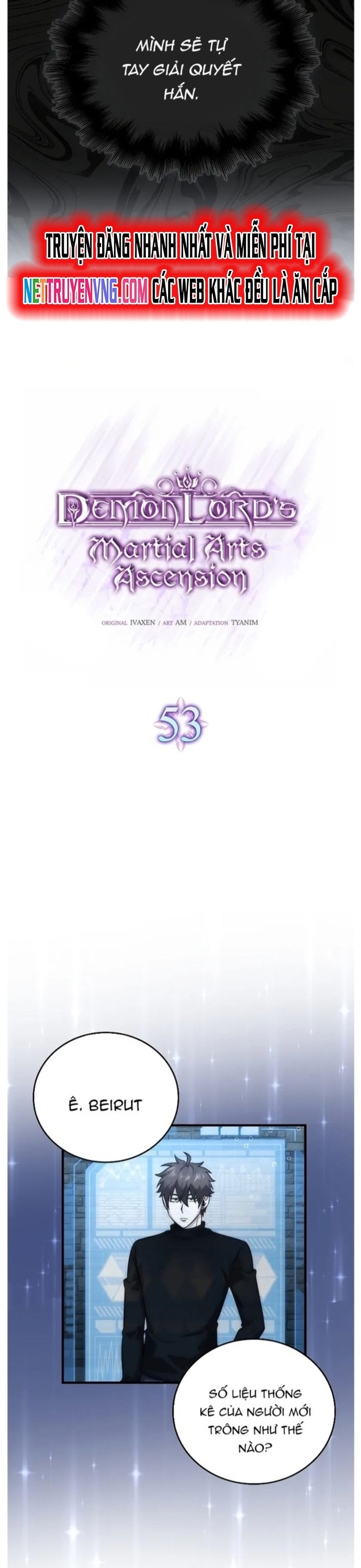Ma Vương Thăng Cấp Bằng Võ Công - Chap 53