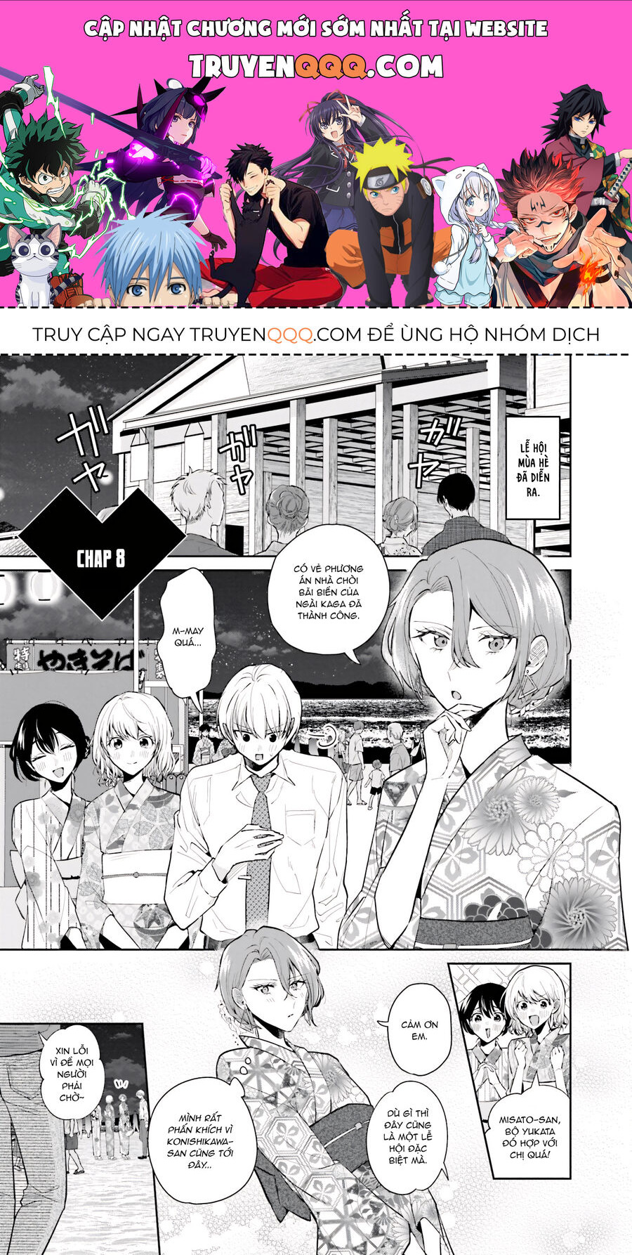 Misato Có Hơi Lạnh Lùng Với Người Sếp Của Cô Ấy - Chap 8