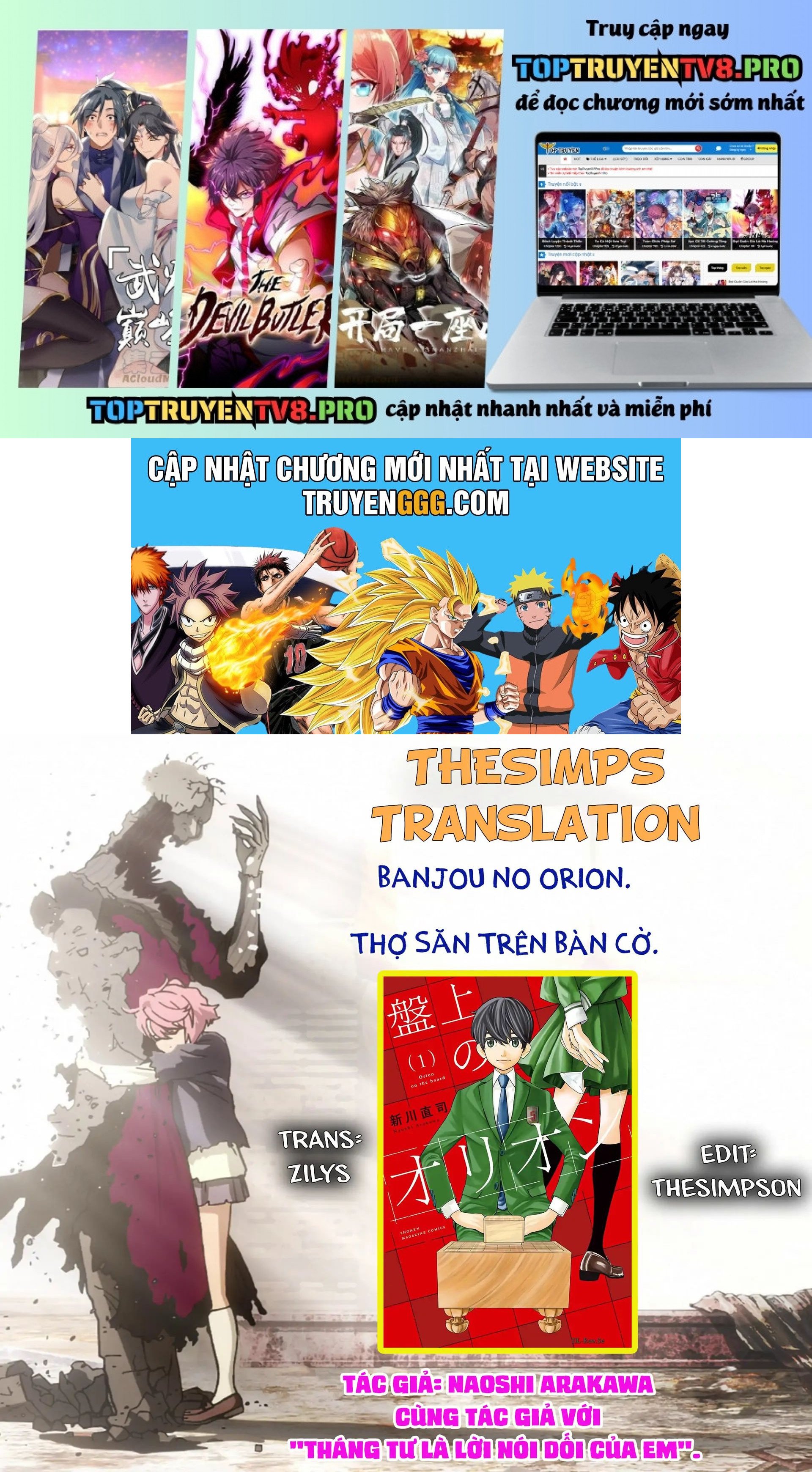 Thợ Săn Trên Bàn Cờ - Chap 1