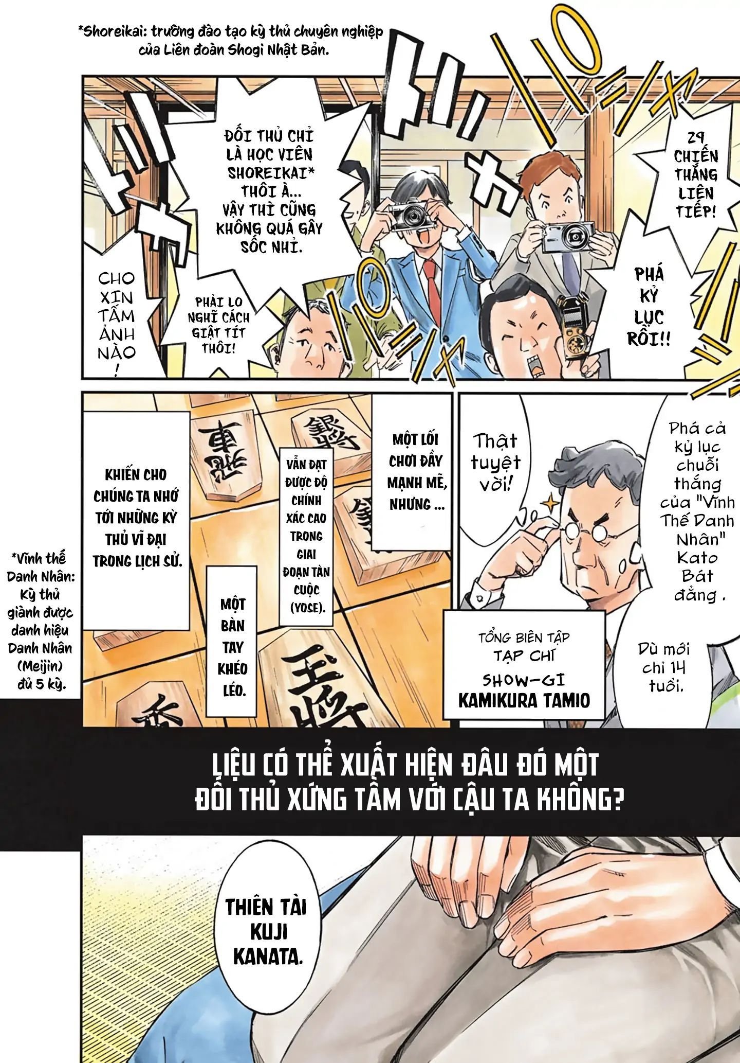 Thợ Săn Trên Bàn Cờ - Chap 1