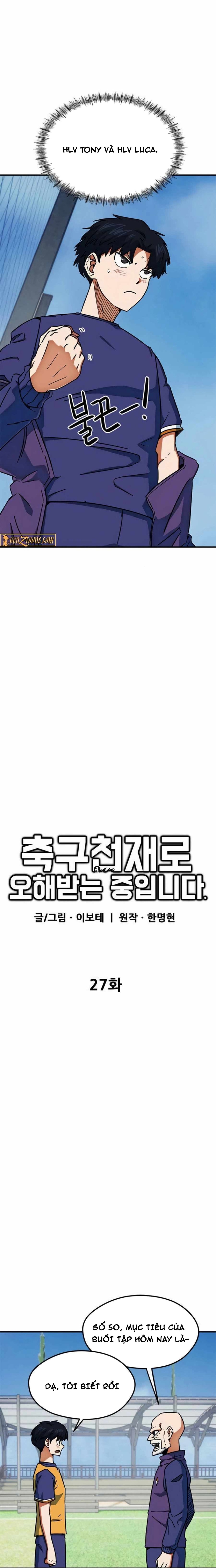 Tôi Bị Hiểu Lầm Là Thiên Tài Bóng Đá - Chap 27