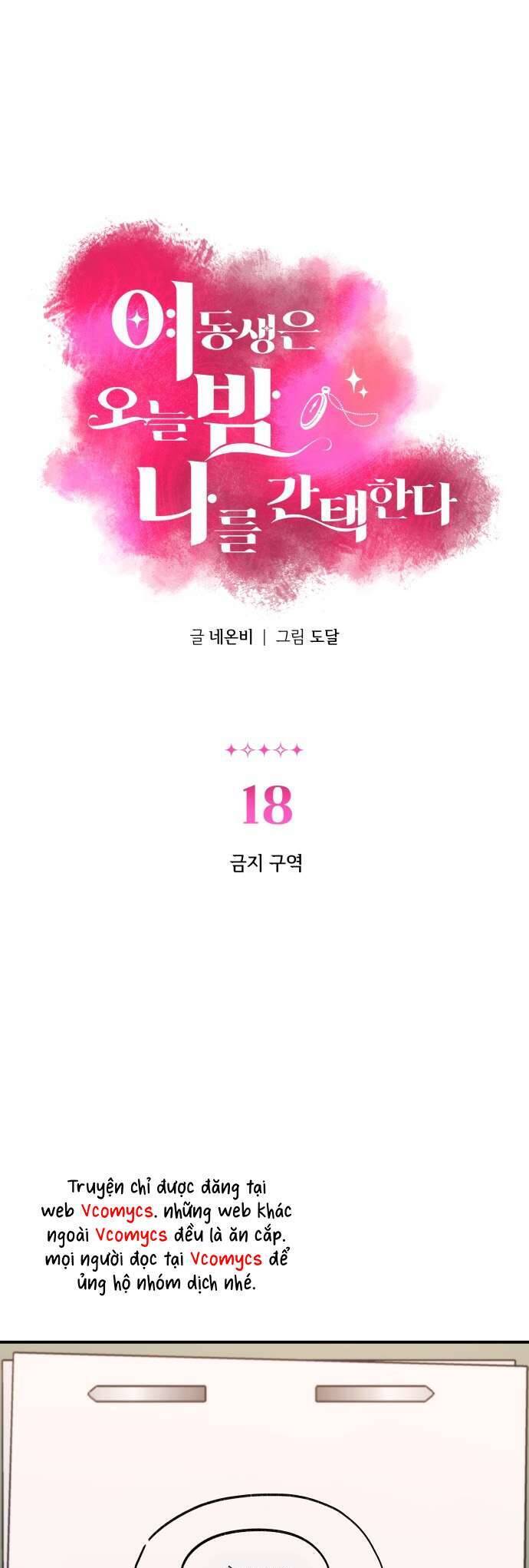 Tối Nay Tôi Là Người Được Cô Ấy Chọn - Chap 18