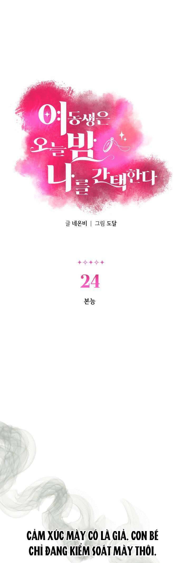 Tối Nay Tôi Là Người Được Cô Ấy Chọn - Chap 24