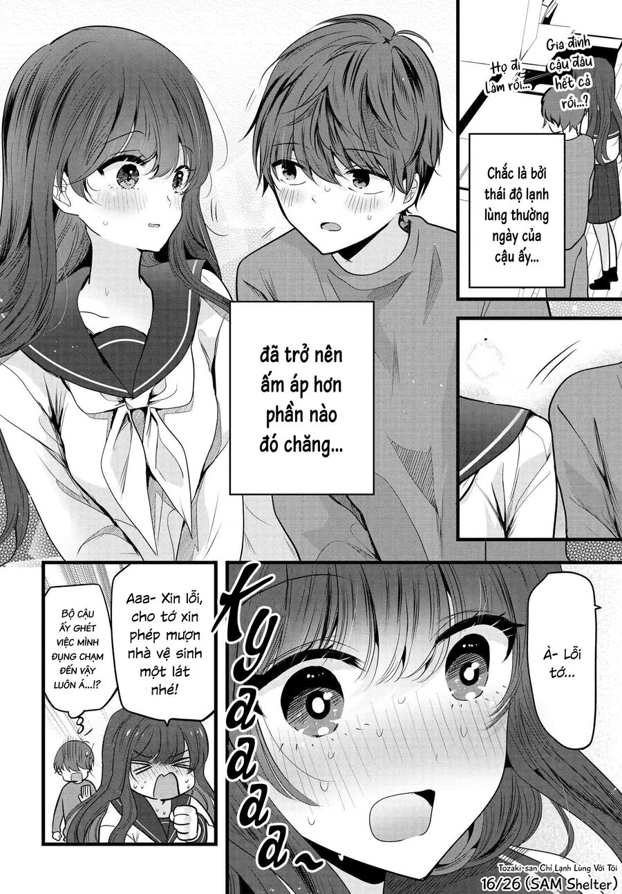 Tozaki-San Chỉ Lạnh Lùng Mỗi Mình Tôi - Chap 4