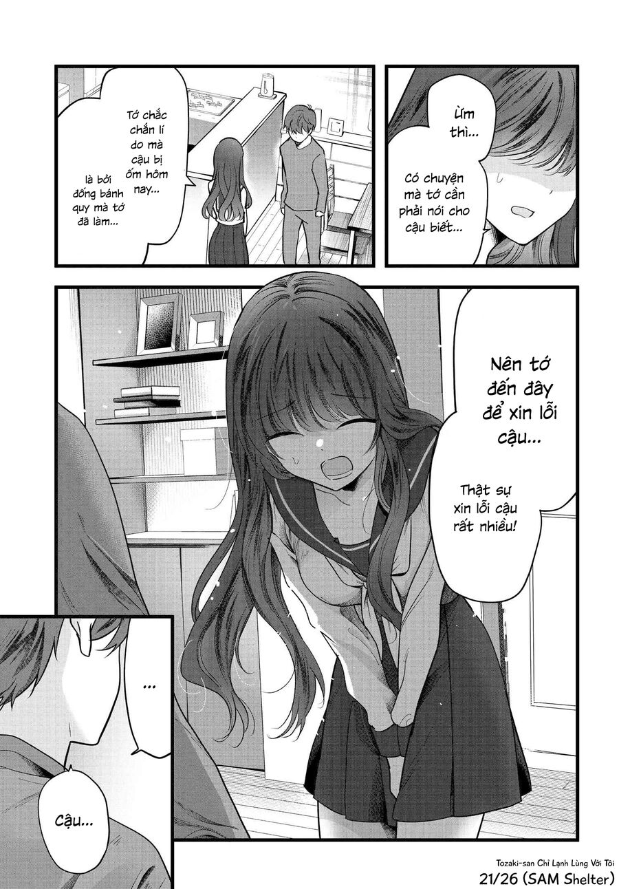 Tozaki-San Chỉ Lạnh Lùng Mỗi Mình Tôi - Chap 4
