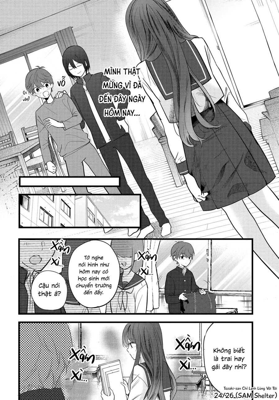 Tozaki-San Chỉ Lạnh Lùng Mỗi Mình Tôi - Chap 4