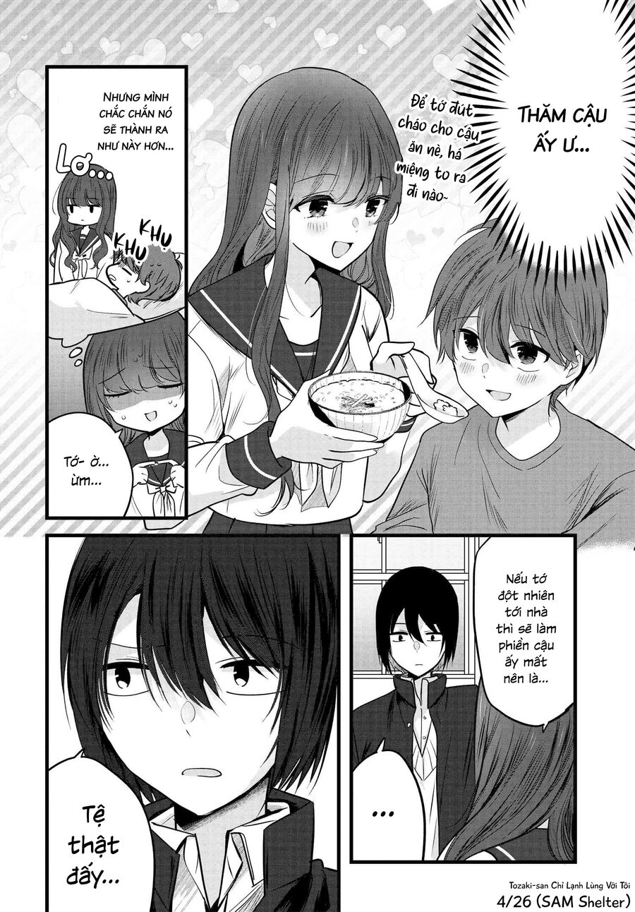 Tozaki-San Chỉ Lạnh Lùng Mỗi Mình Tôi - Chap 4