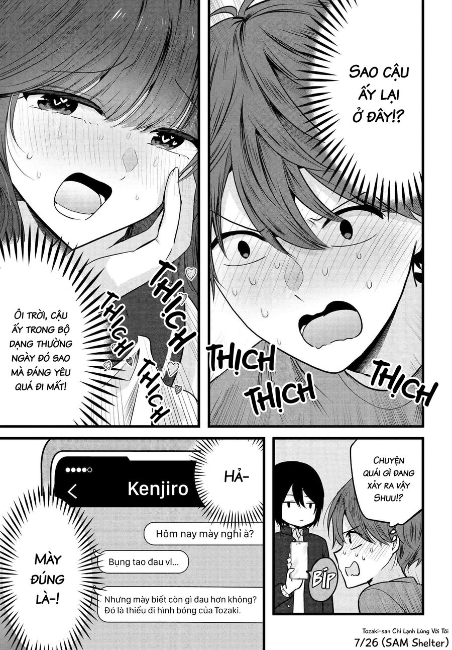 Tozaki-San Chỉ Lạnh Lùng Mỗi Mình Tôi - Chap 4
