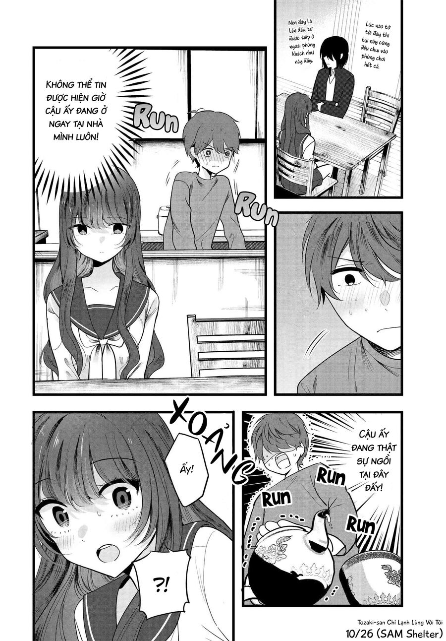 Tozaki-San Chỉ Lạnh Lùng Mỗi Mình Tôi - Chap 4