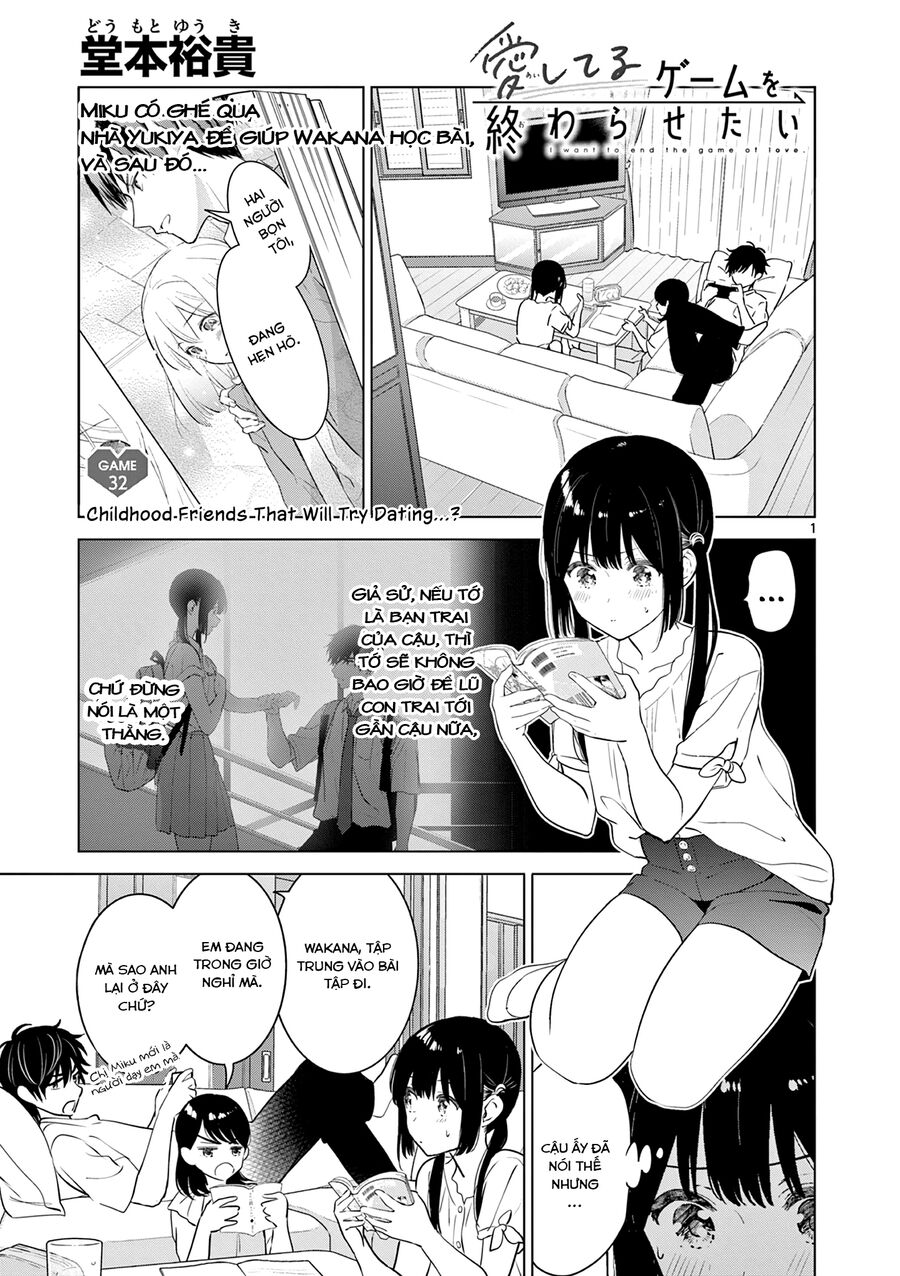 Aishiteru Game Wo Owarasetai - Chap 32