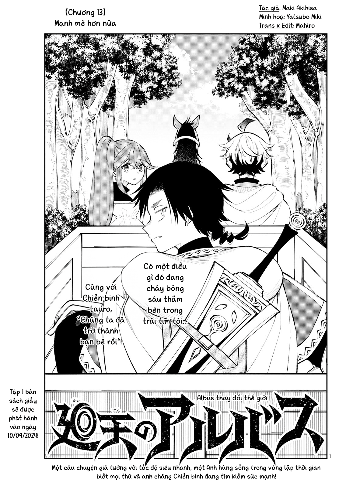 Albus Thay Đổi Thế Giới - Chap 13