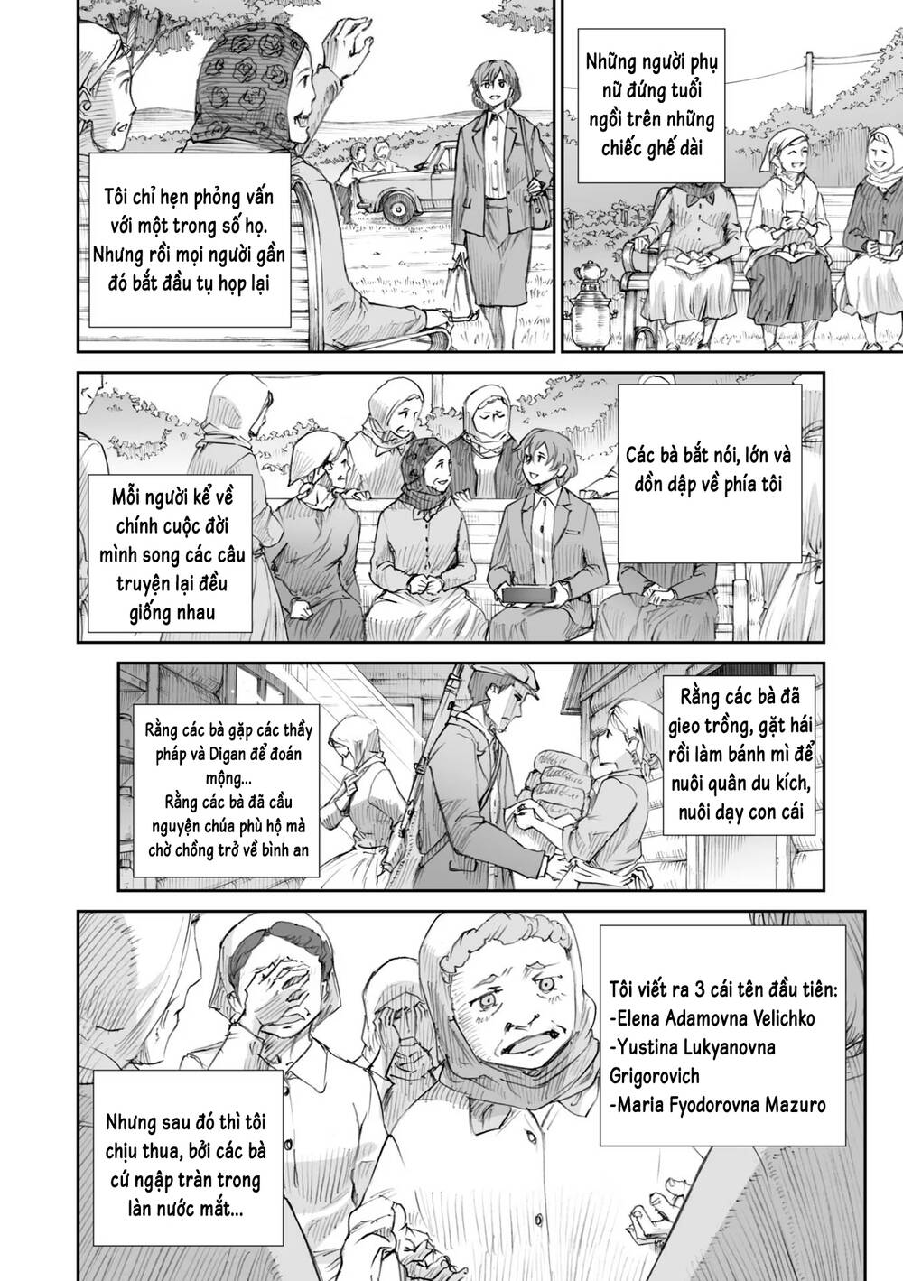 Chiến Tranh Không Có Một Khuôn Mặt Phụ Nữ - Chap 12