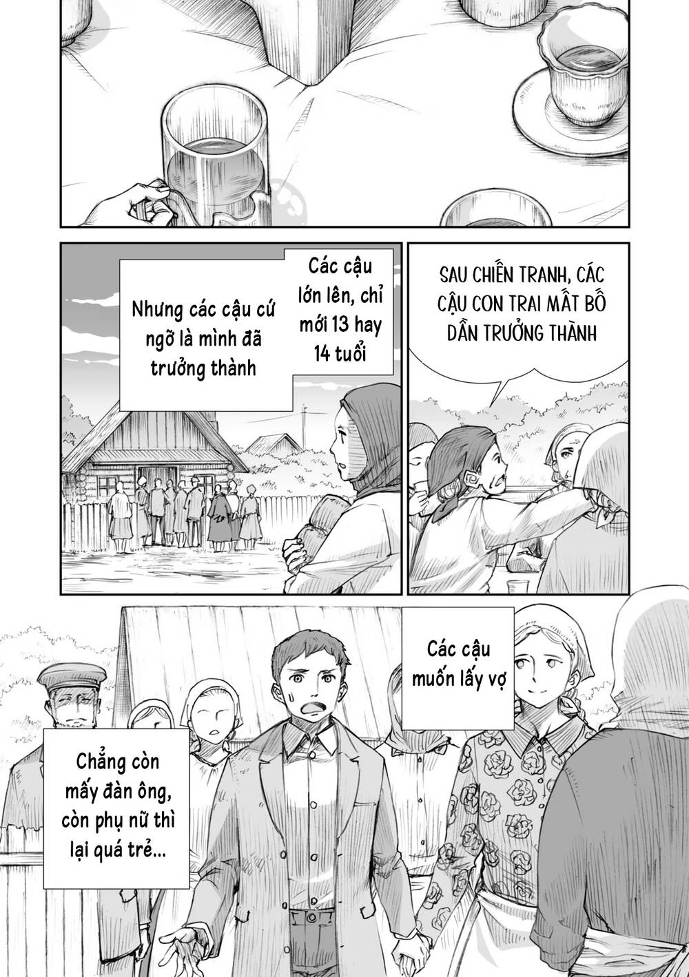 Chiến Tranh Không Có Một Khuôn Mặt Phụ Nữ - Chap 12