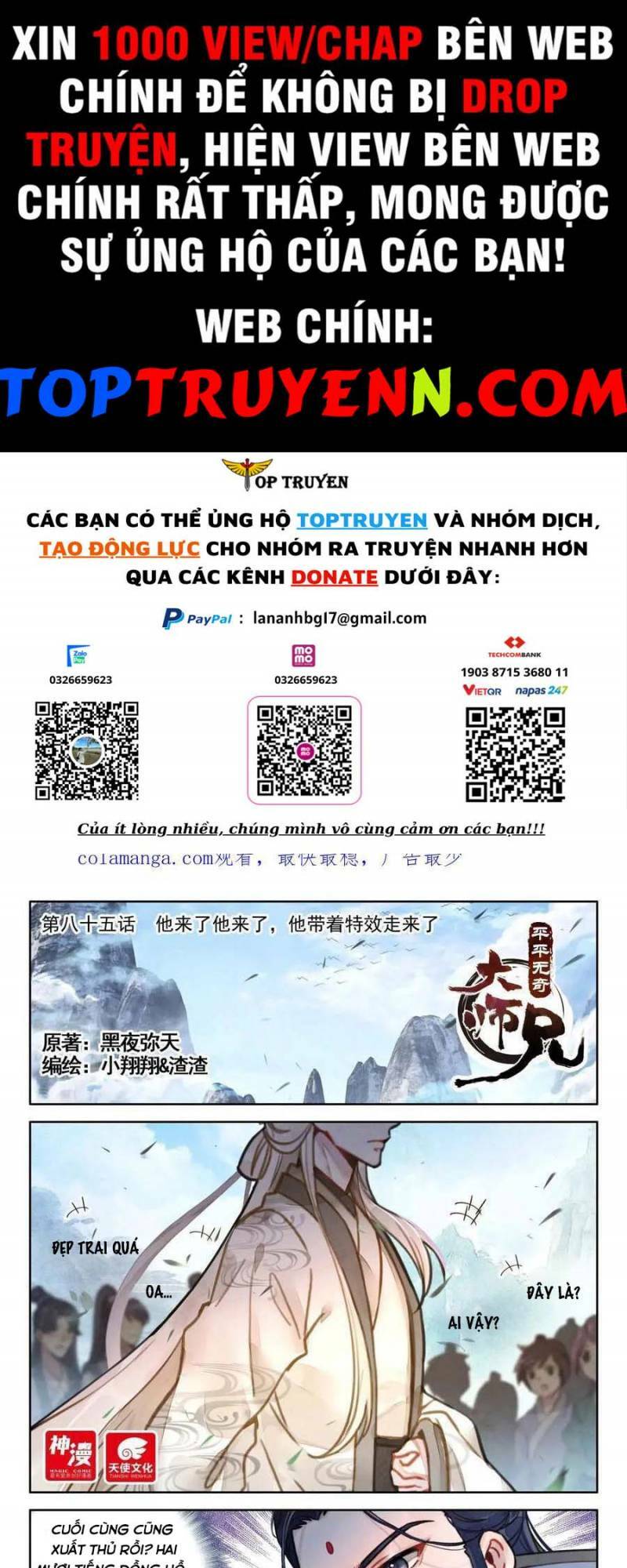 Đại Sư Huynh Không Có Gì Nổi Bật - Chap 85