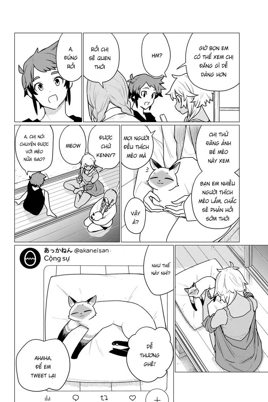 Flying Witch - Chap 72