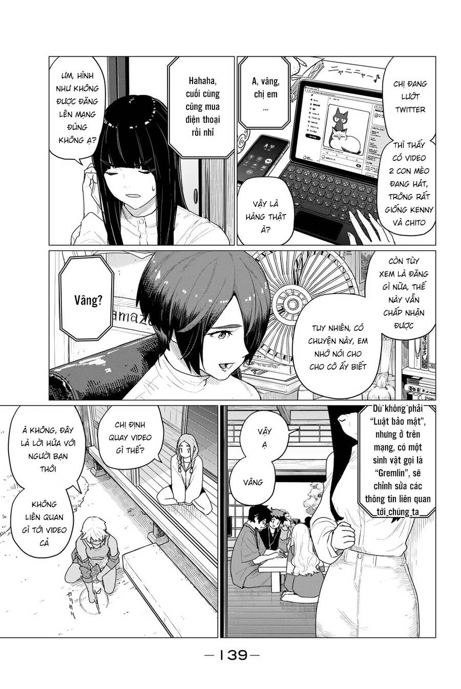 Flying Witch - Chap 72