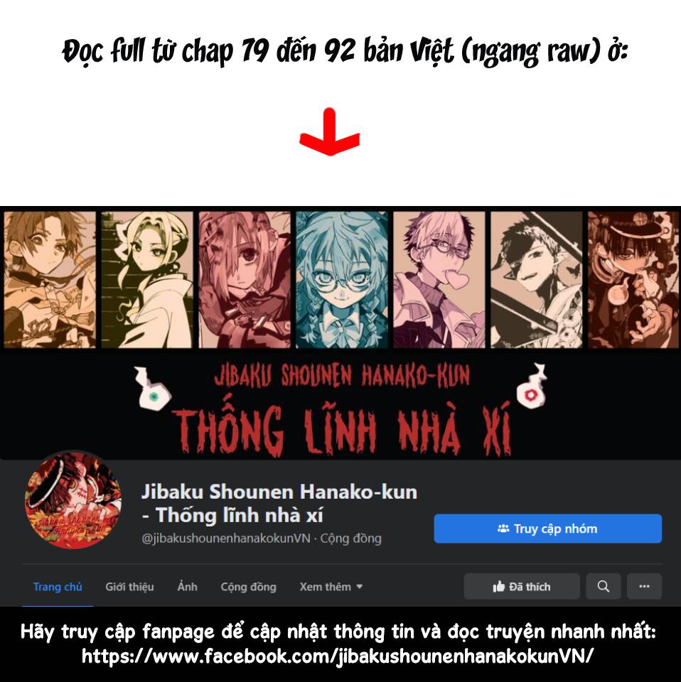 Hanako-Kun Nhà Xí - Chap 79