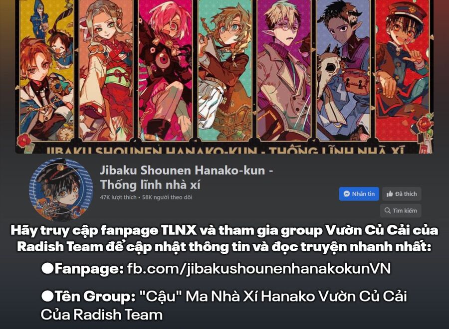 Hanako-Kun Nhà Xí - Chap 82