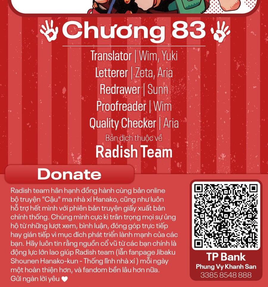 Hanako-Kun Nhà Xí - Chap 83