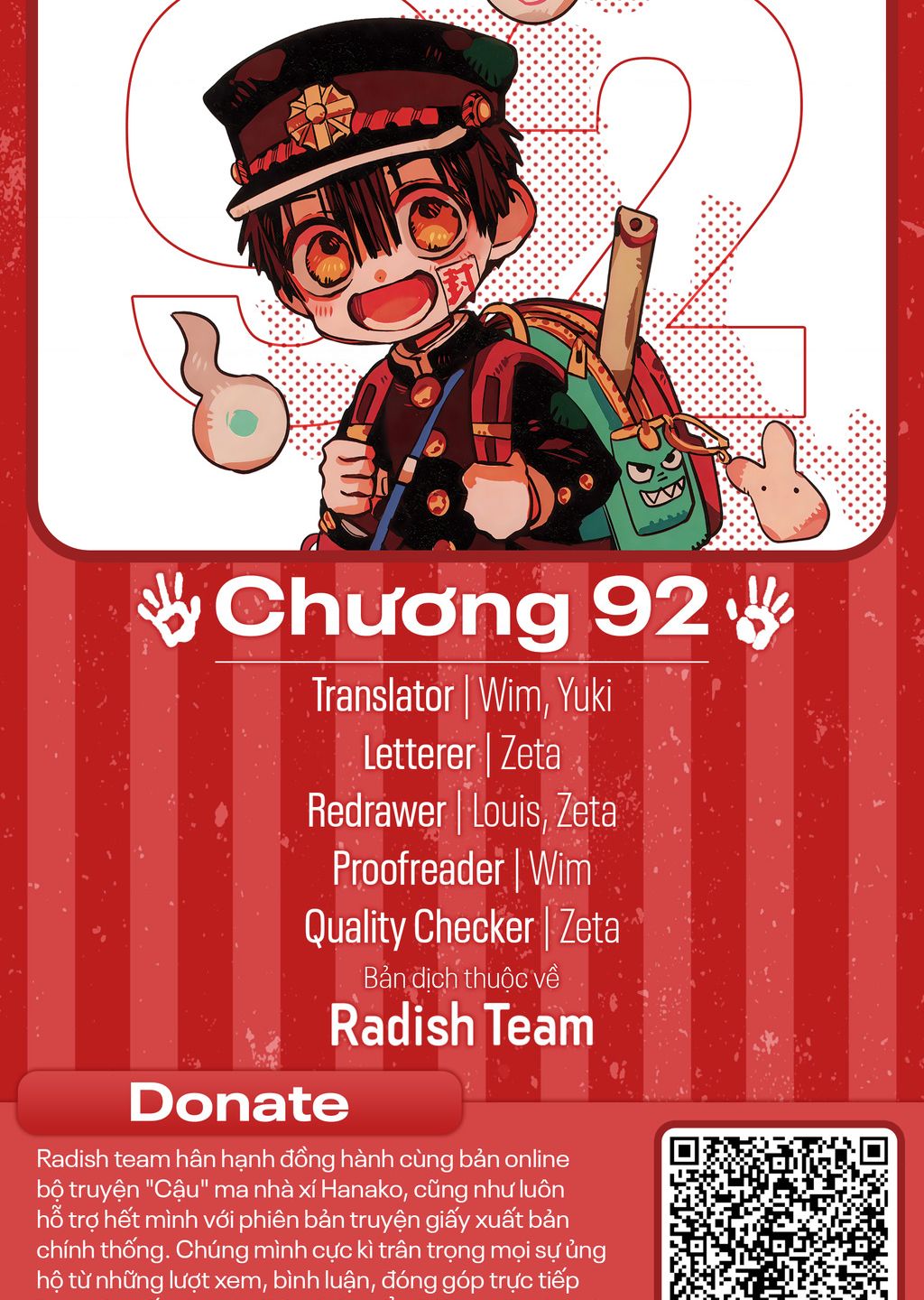 Hanako-Kun Nhà Xí - Chap 92