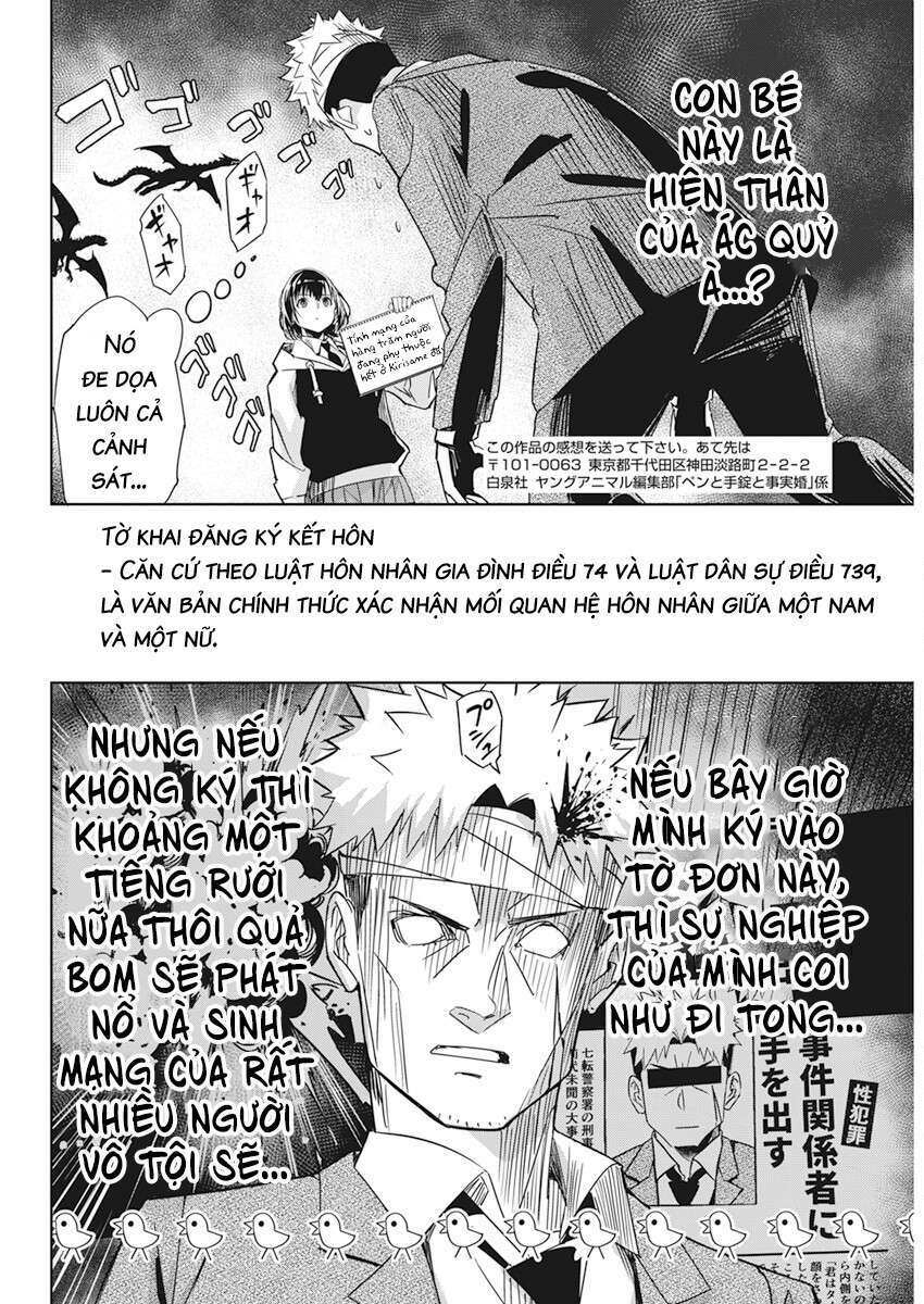 Hôn Thú Giữa Bút Và Còng Tay - Chap 2