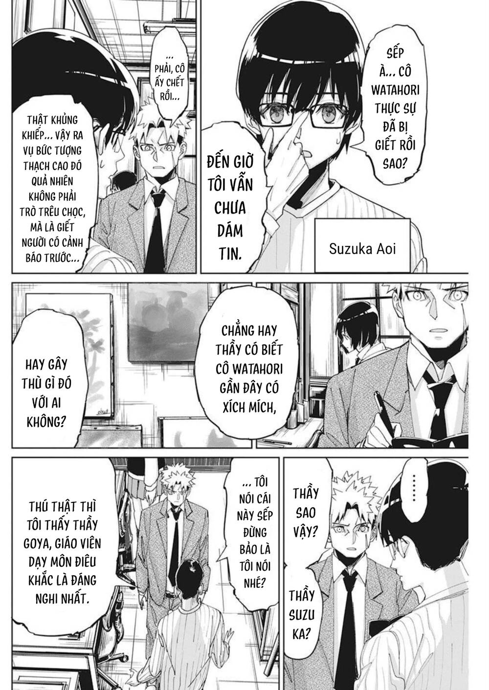 Hôn Thú Giữa Bút Và Còng Tay - Chap 9