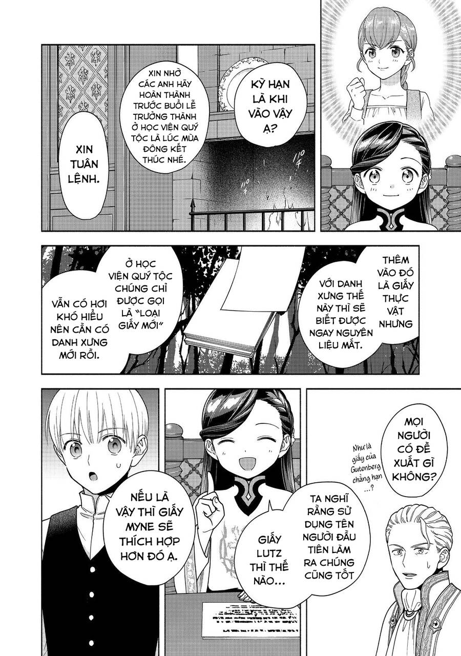 Honzuki No Gekokujou : Koshiki Komikku Ansoroji - Chap 40