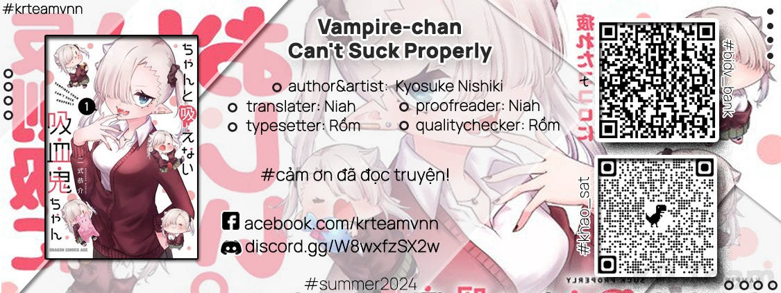 Vampire-Chan Can't Suck Properly - Chap 41